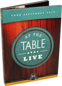 At the Table Live Lecture September 2014 (4 DVD set) - DVD