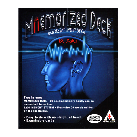 Mnemorized Deck by Astor - Trick & on-line instructions