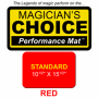 Standard Close-Up Mat (RED - 10.5x15.5) by Ronjo - Trick