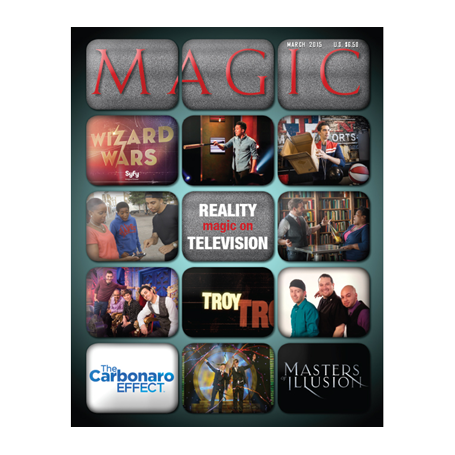 Magic Magazine "Magic on Reality TV" March 2015 - Book