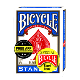 Bicycle Short Deck (Blue) by US Playing Card Co. - Mazzo Corto