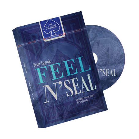 Feel N' Seal Red (DVD and Gimmick) by Peter Eggink - DVD