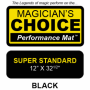 Bartender's Choice Close-Up Mat (BLACK Super Standard - 12x32.5) by Ronjo - Trick