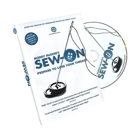Sew-On (DVD and Gimmick) by Roddy McGhie - DVD