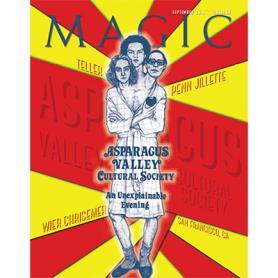 Magic Magazine "Asparagus Valley Cultural Society" September 2015 - Book