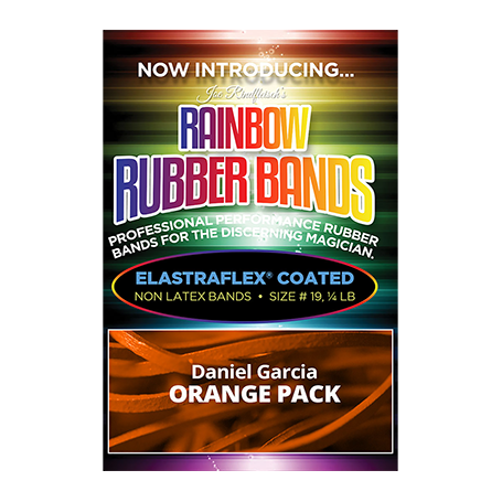 Joe Rindfleisch's Rainbow Rubber Bands (Daniel Garcia - Orange Pack  ) by Joe Rindfleisch - Elastici