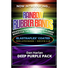 Joe Rindfleisch's Rainbow Rubber Bands (Dan Harlan - Deep Purple ) by Joe Rindfleisch - Trick