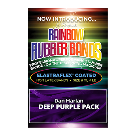 Joe Rindfleisch's Rainbow Rubber Bands (Dan Harlan - Deep Purple ) by Joe Rindfleisch - Trick