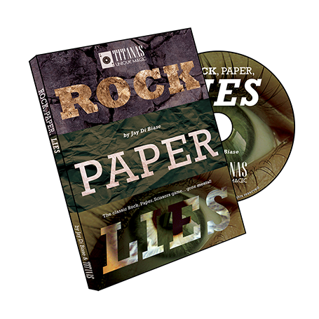Rock, Paper,Lies by Jay Di Biase and Titanas Magic Productions - DVD