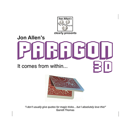 Paragon 3D (DVD and Gimmick) by Jon Allen - Trick