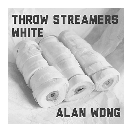 Throw Streamers white (30 Head / 10 pk.) by Alan Wong - Trick