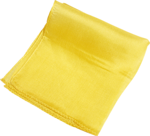Silk 18 inch (Yellow) Magic by Gosh - Trick