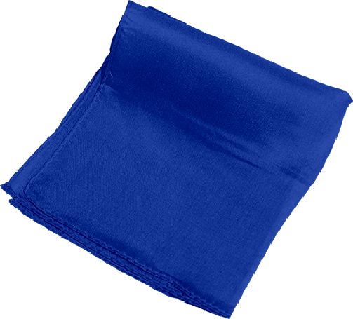 Foulard 15 x 15 (Blue) Magic by Gosh - Trick
