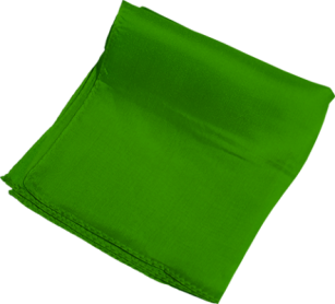Silk 24 inch (Green) Magic by Gosh - Trick