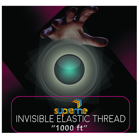 Invisible Elastic (Bobina 300 metri) by Supreme Magic World - Filo invisibile elastico