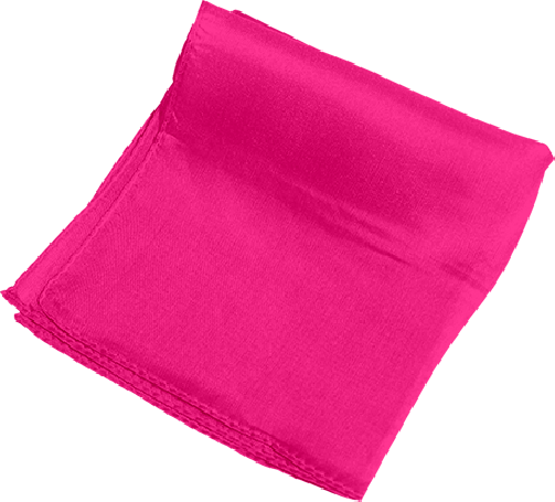 Foulard 45 x 45 (Hot Pink) Magic by Gosh - Trick