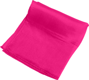 Silk 6 inch (Hot Pink) Magic by Gosh - Trick