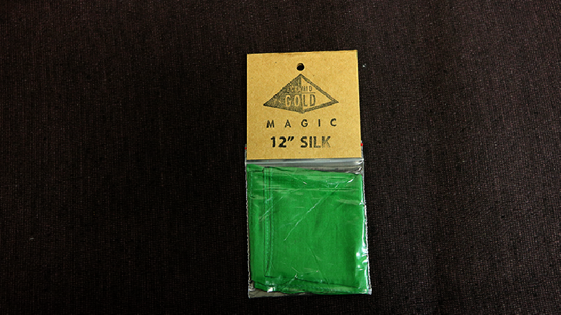 Silk 12 inch (Green) by Pyramid Gold Magic