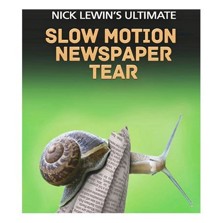 Nick Lewin's Ultimate Slow Motion Newspaper Tear - DVD