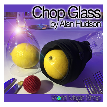 Chop Glass (Gimmicks and Online Instructions) by Alan Hudson and World Magic Shop - Trick
