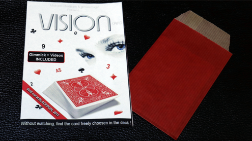 VISION (Red) by Mickael Chatelain - Trick