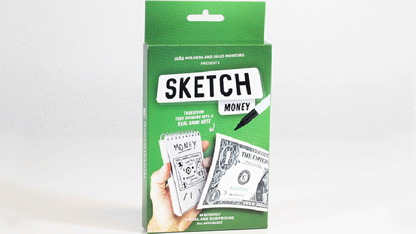 SKETCH MONEY by João Miranda and Julio Montoro - Trick