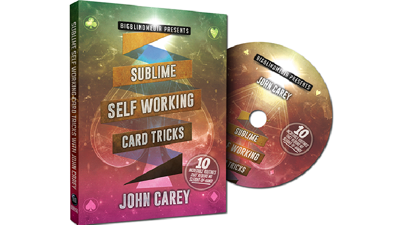 Sublime Self Working Card Tricks by John Carey - DVD