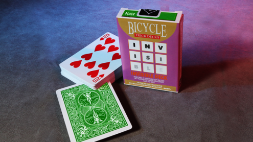 Invisible Deck Bicycle (Green) - Trick