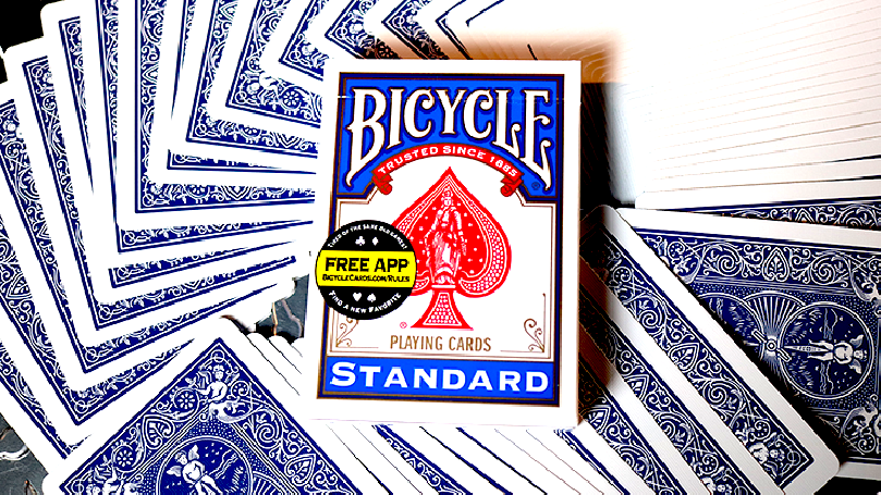 Bicycle Standard Blue Poker Cards (New Box)