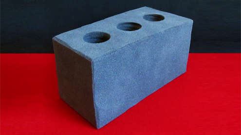 Sponge Cement Brick by Alexander May - Mattone di spugna