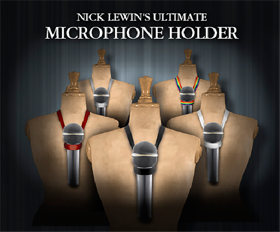 Nick Lewin's Ultimate Microphone Holder (Black) - Trick