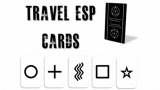 Travel ESP Cards Black (Gimmicks and Online Instructions) by Paul Carnazzo - Trick