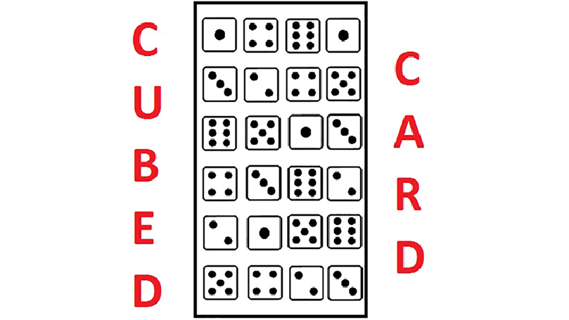 Cubed Card by Catanzarito Magic - Trick