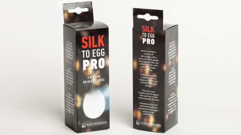 Silk to Egg PRO (White) by João Miranda - Foulard in uovo