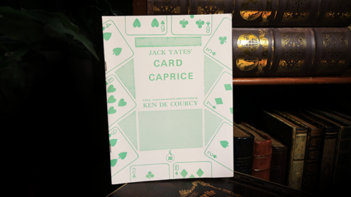 Jack Yates' Card Caprice by Ken de Courcy - Book