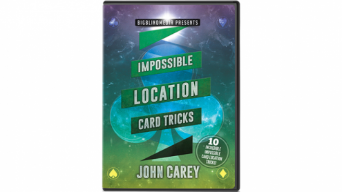 Impossible Location Card Tricks by John Carey - DVD