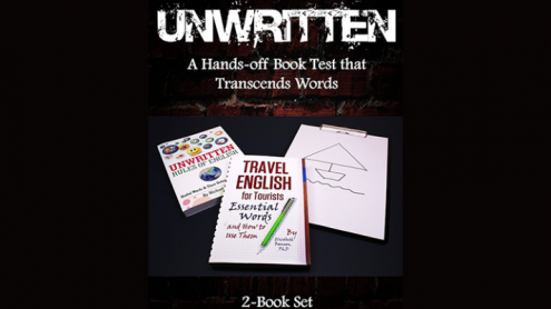 Unwritten: A Hands-off Book Test that Transcends Words (2-Book Set) by J C SUM - Trick