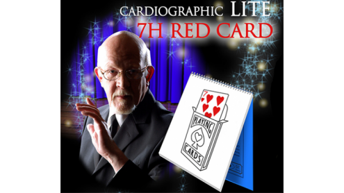 Cardiographic LITE RED CARD by Martin Lewis - Trick