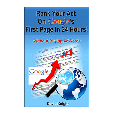 How To Rank Your Act on Google by Devin Knight - ebook - DOWNLOAD
