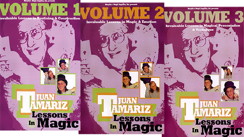 3 Vol. Combo Juan Tamariz Lessons in Magic video DOWNLOAD