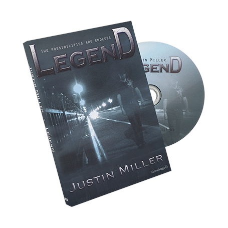 Legend (DVD and Gimmicks) by Justin Miller and Kozmomagic  - DVD