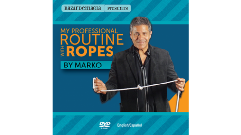 My Professional Routine with Ropes by Marko - DVD Corda