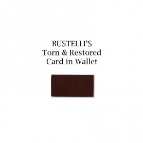 Torn & Restored Card in Wallet by Bustelli