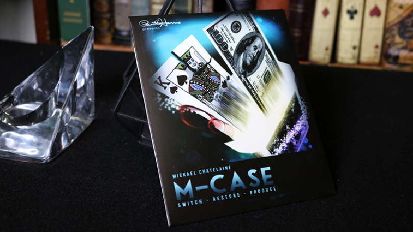 M-Case Blue (Gimmick and Online Instructions) by Mickael Chatelain - Trick