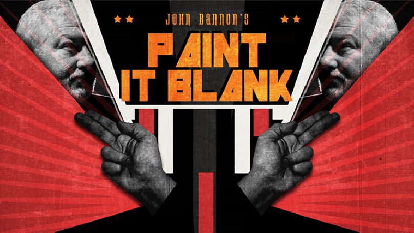 John Bannon's PAINT IT BLANK (Gimmicks and DVD) - DVD