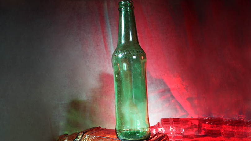 Shattering Bottle (Gimmick and Online Instructions)