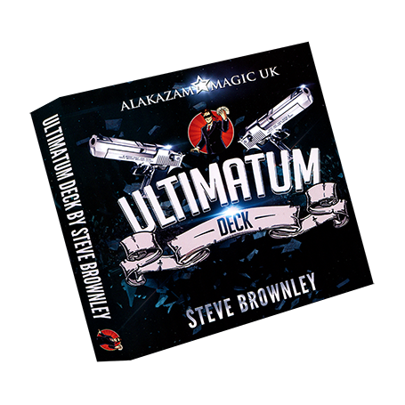 Ultimatum Deck (Blue) by Steve Brownley and Alakazam Magic