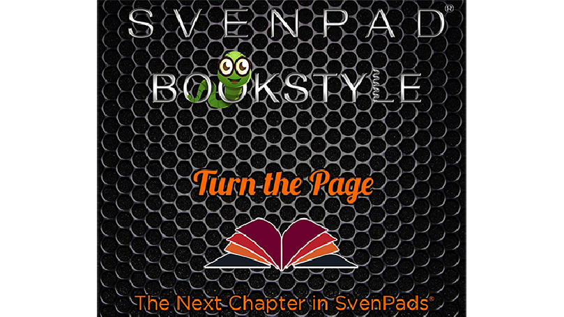 SvenPad® Bookstyle (Black and Green) - Trick