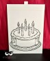 VISUAL COLORING (mod.3024) - Birthday's Cake Insert