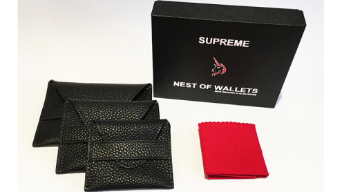 Supreme Nest of Wallets (AKA Nest of Wallets V2) by Nick Einhorn and Alan Wong - tre borsellini